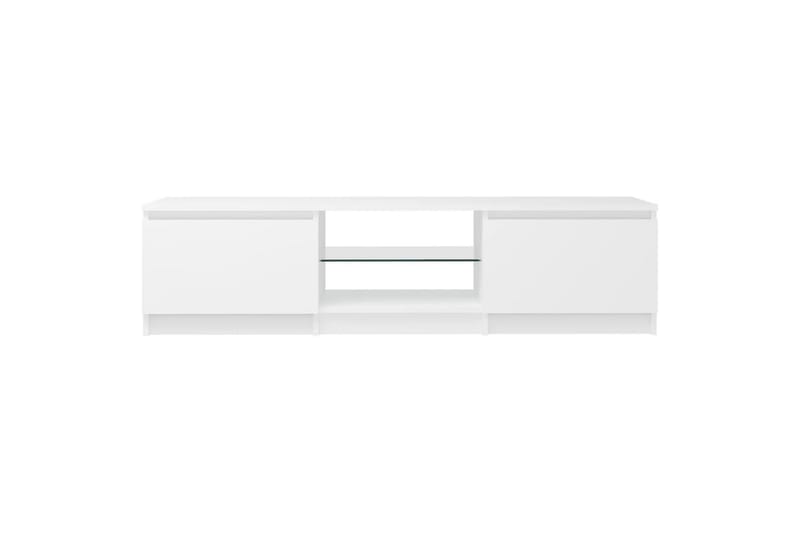 TV-taso LED-valoilla valkoinen 140x40x35,5 cm - Huonekalut - TV- & Mediakalusteet - Tv taso & Mediataso