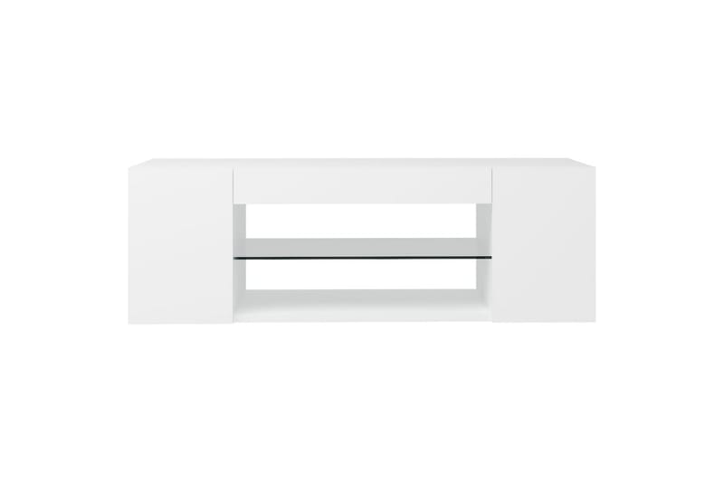 TV-taso LED-valoilla valkoinen 90x39x30 cm - Huonekalut - TV- & Mediakalusteet - Tv taso & Mediataso