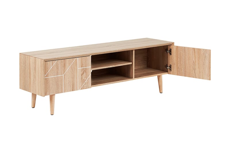 TV-taso Legynd 150 cm - Puu/Luonnonväri - Huonekalut - TV- & Mediakalusteet - Tv taso & Mediataso