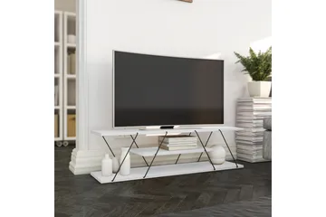 TV-taso Ljusfors 120 cm - Valkoinen - Huonekalut - TV- & Mediakalusteet - Tv taso & Mediataso