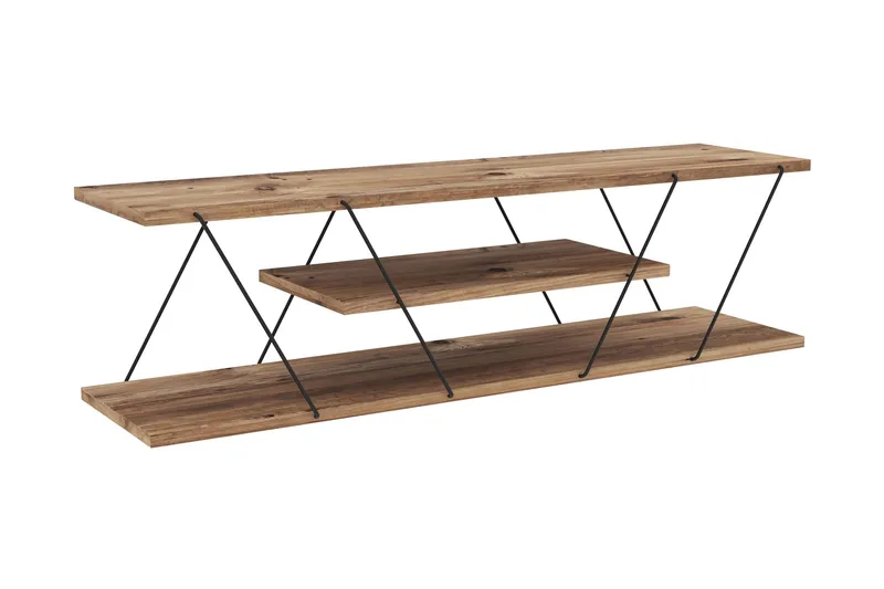 TV-taso Ljusfors 120 cm, Pähkinä