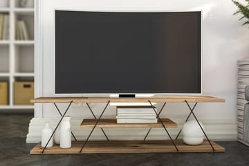 TV-taso Ljusfors 120 cm - Pähkinä - Huonekalut - TV- & Mediakalusteet - Tv taso & Mediataso