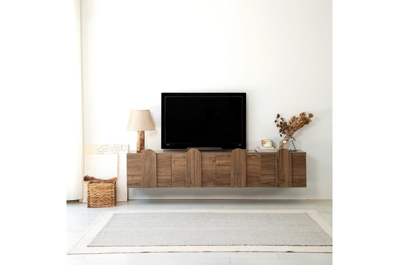 Tv-taso Malpani 180 cm - Pähkinä - Huonekalut - TV- & Mediakalusteet - Tv taso & Mediataso