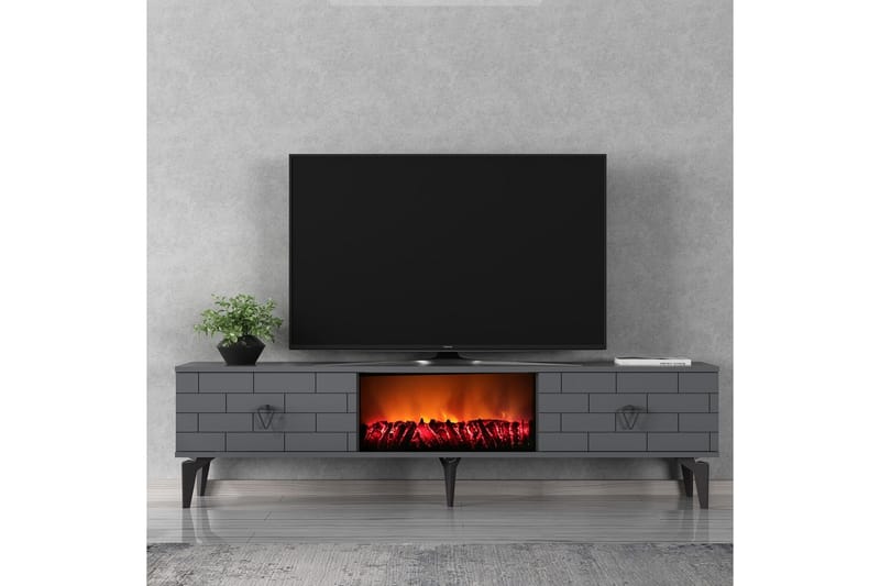 Tv-taso Mangla 150 cm - Antrasiitti - Huonekalut - TV- & Mediakalusteet - Tv taso & Mediataso