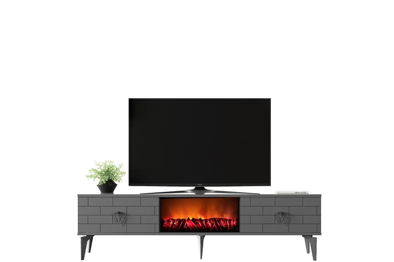 Tv-taso Mangla 150 cm - Antrasiitti - Huonekalut - TV- & Mediakalusteet - Tv taso & Mediataso