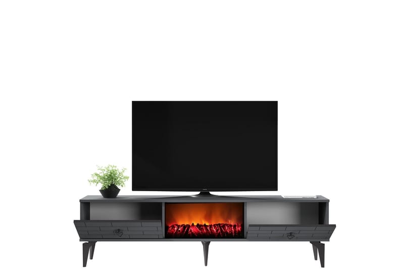Tv-taso Mangla 150 cm - Antrasiitti - Huonekalut - TV- & Mediakalusteet - Tv taso & Mediataso