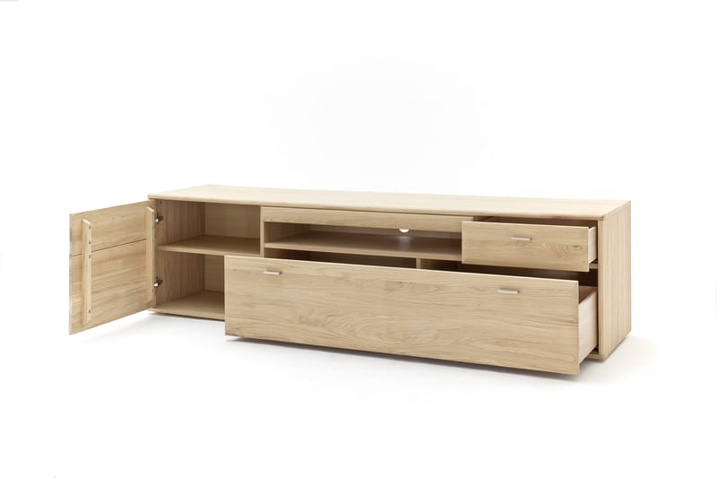 TV-taso Marinie 214 cm - Puu/Luonnonväri - Huonekalut - TV- & Mediakalusteet - Tv taso & Mediataso