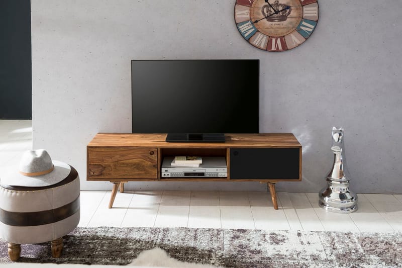 TV-taso Maxyne 140 cm - Puu/Luonnonväri - Huonekalut - TV- & Mediakalusteet - Tv taso & Mediataso