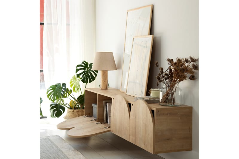 Tv-taso Mesta 180 cm - Tammi - Huonekalut - TV- & Mediakalusteet - Tv taso & Mediataso