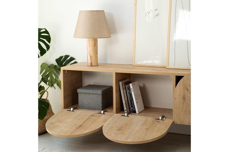 Tv-taso Mesta 180 cm - Tammi - Huonekalut - TV- & Mediakalusteet - Tv taso & Mediataso