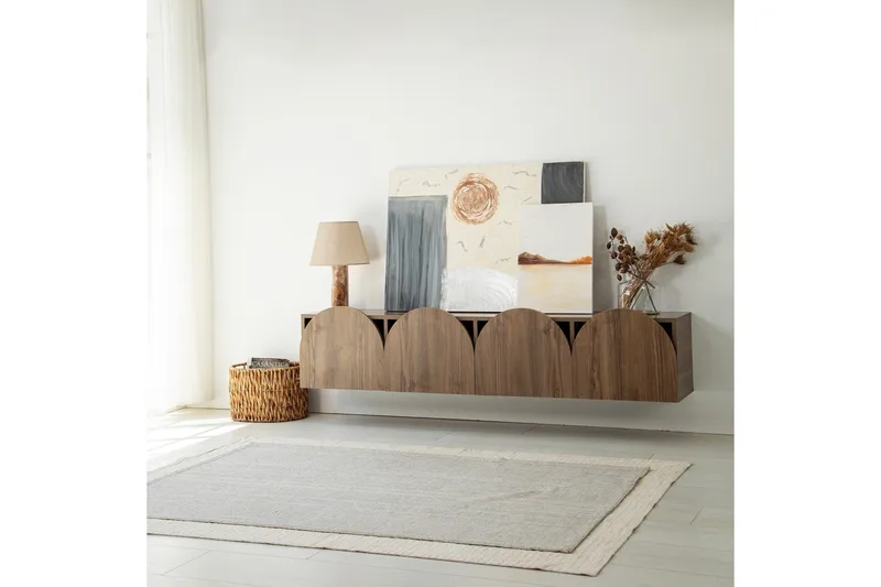 Tv-taso Mesta 180 cm - Pähkinä - Huonekalut - TV- & Mediakalusteet - Tv taso & Mediataso