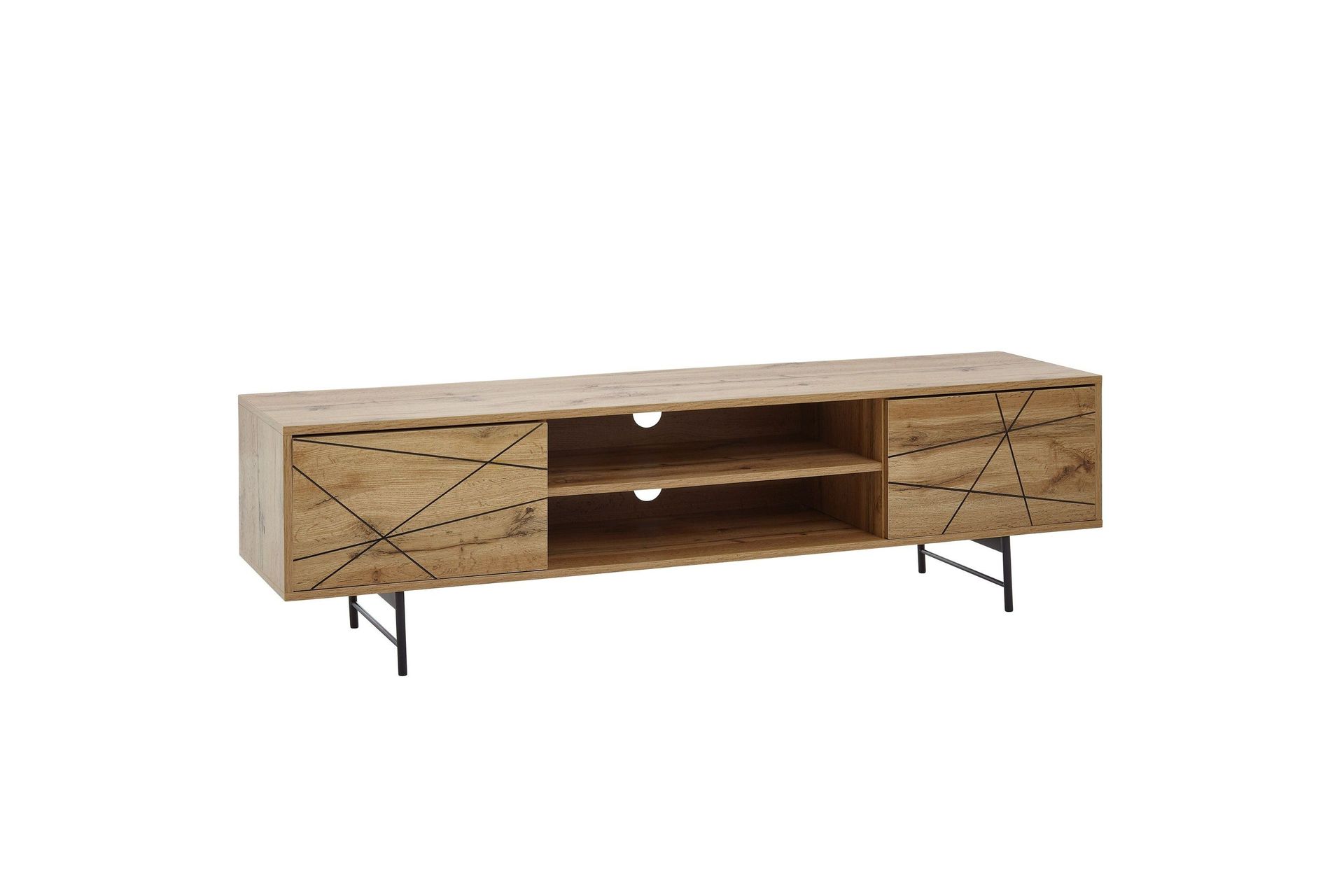 TV-taso Mexus 45x160 cm Suorakaide - Ruskea
