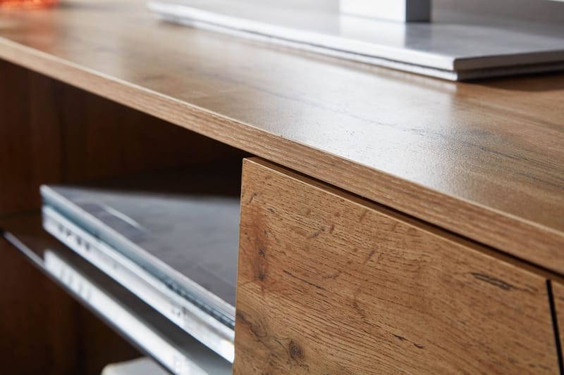 TV-Taso Mexus 50x160 cm Suorakulmainen - Ruskea - Huonekalut - TV- & Mediakalusteet - Tv taso & Mediataso