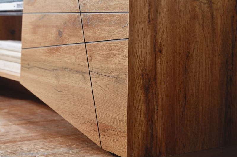 TV-Taso Mexus 50x160 cm Suorakulmainen - Ruskea - Huonekalut - TV- & Mediakalusteet - Tv taso & Mediataso