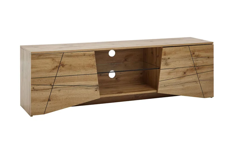 TV-Taso Mexus 50x160 cm Suorakulmainen, Ruskea