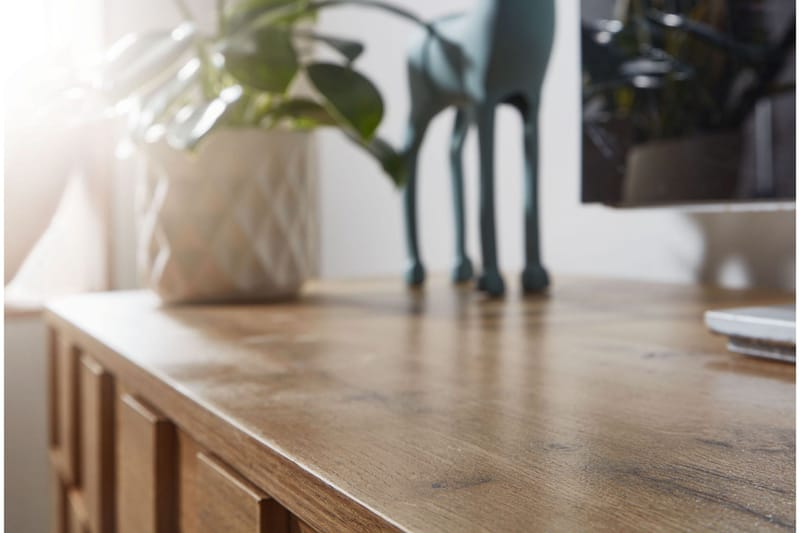 TV-taso Mexus 51x160 cm Suorakaide - Ruskea - Huonekalut - TV- & Mediakalusteet - Tv taso & Mediataso