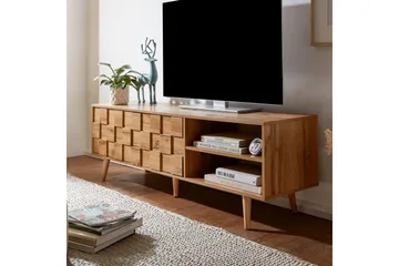 TV-taso Mexus 51x160 cm Suorakaide - Ruskea - Huonekalut - TV- & Mediakalusteet - Tv taso & Mediataso