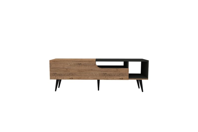 Tv-taso Mul 150 cm - Ruskea/Antrasiitti - Huonekalut - TV- & Mediakalusteet - Tv taso & Mediataso