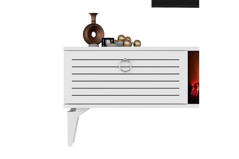 Tv-taso Mula 150 cm - Valkoinen - Huonekalut - TV- & Mediakalusteet - Tv taso & Mediataso