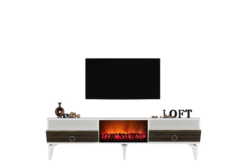Tv-taso Mula 150 cm - Pähkinä - Huonekalut - TV- & Mediakalusteet - Tv taso & Mediataso