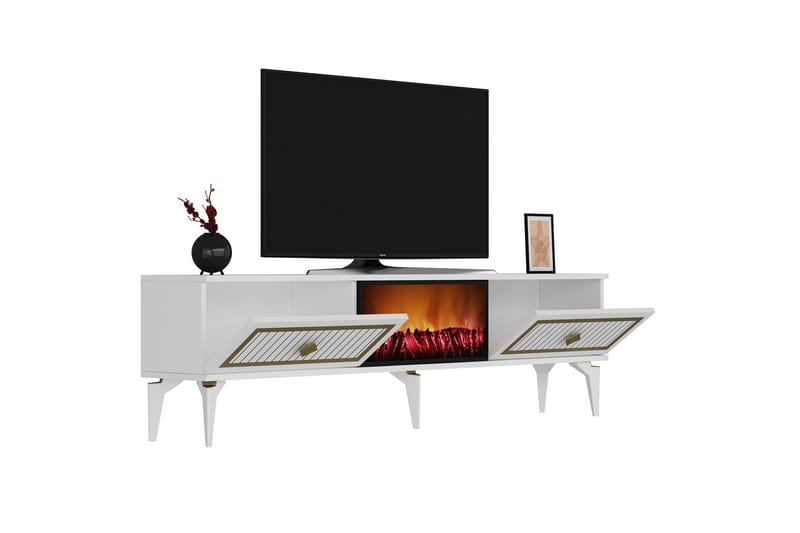 Tv-taso Munda 150 cm - Kulta - Huonekalut - TV- & Mediakalusteet - Tv taso & Mediataso