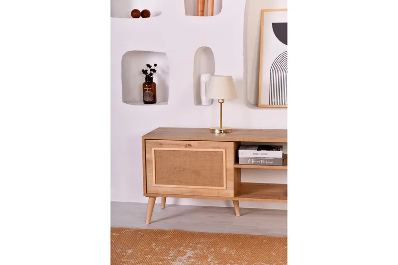 Tv-taso Munnia 180 cm - Tammi - Huonekalut - TV- & Mediakalusteet - Tv taso & Mediataso