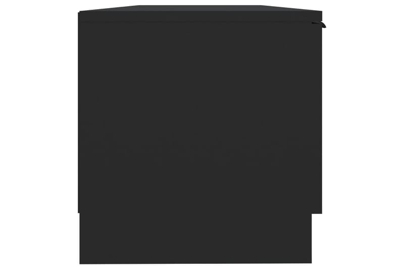 TV-taso musta 102x35x36,5 cm tekninen puu - Musta - Huonekalut - TV- & Mediakalusteet - Tv taso & Mediataso