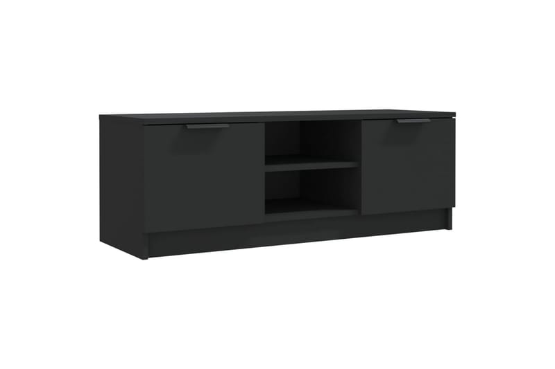 TV-taso musta 102x35x36,5 cm tekninen puu - Musta - Huonekalut - TV- & Mediakalusteet - Tv taso & Mediataso