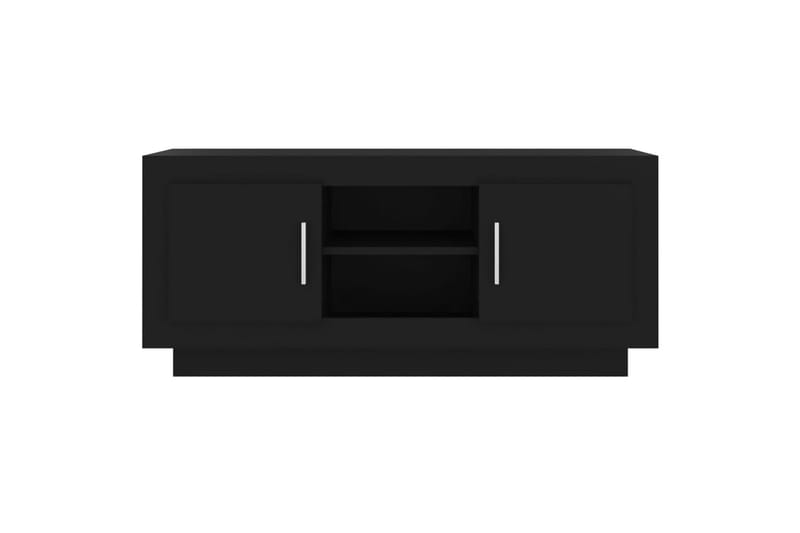 TV-taso musta 102x35x45 cm tekninen puu - Musta - Huonekalut - TV- & Mediakalusteet - Tv taso & Mediataso
