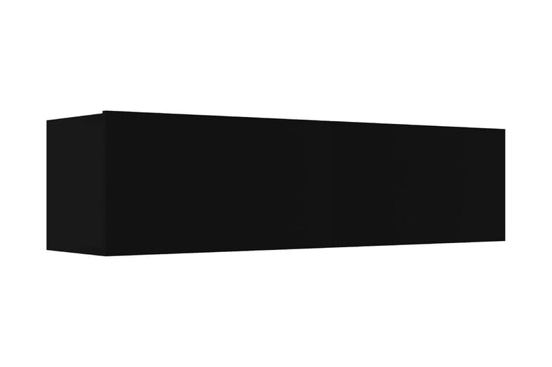 TV-taso musta 120x30x30 cm lastulevy - Huonekalut - TV- & Mediakalusteet - Tv taso & Mediataso