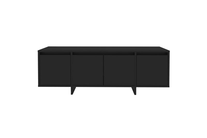 TV-taso musta 120x30x40,5 cm lastulevy - Musta - Huonekalut - TV- & Mediakalusteet - Tv taso & Mediataso