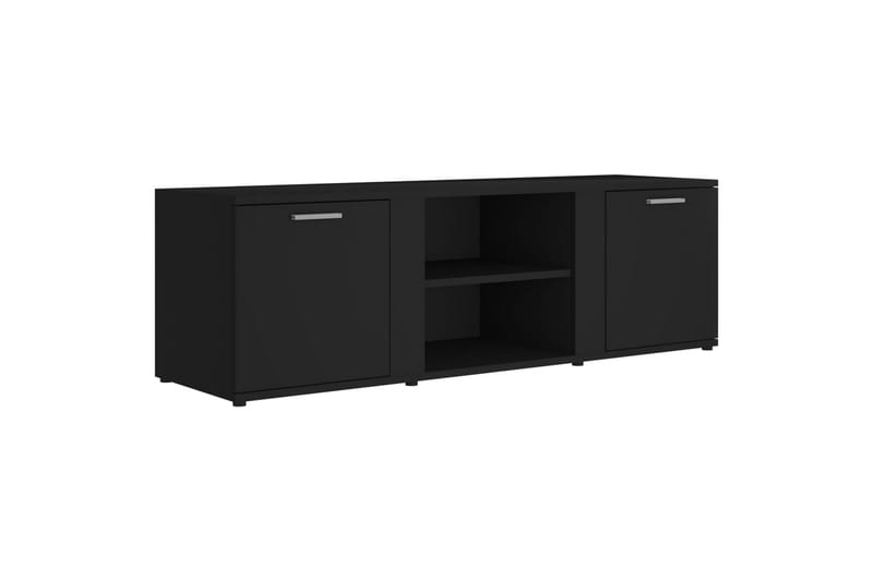 TV-taso musta 120x34x37 cm lastulevy - Musta - Huonekalut - TV- & Mediakalusteet - Tv taso & Mediataso