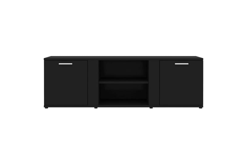TV-taso musta 120x34x37 cm lastulevy - Musta - Huonekalut - TV- & Mediakalusteet - Tv taso & Mediataso