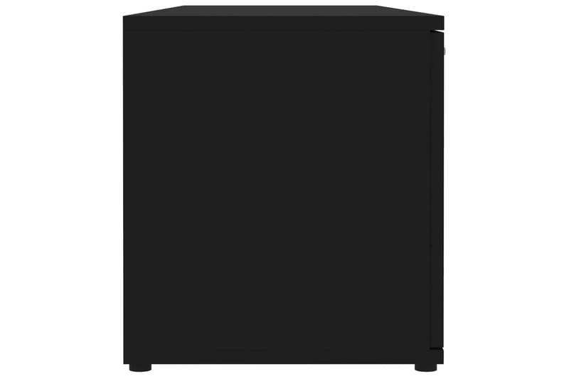 TV-taso musta 120x34x37 cm lastulevy - Musta - Huonekalut - TV- & Mediakalusteet - Tv taso & Mediataso