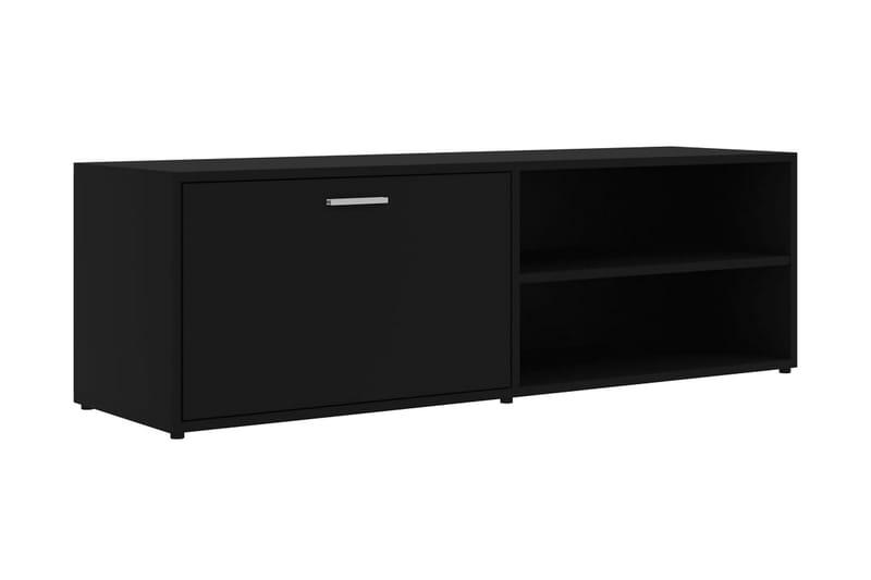 TV-taso musta 120x34x37 cm lastulevy - Musta - Huonekalut - TV- & Mediakalusteet - Tv taso & Mediataso