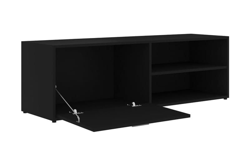 TV-taso musta 120x34x37 cm lastulevy - Musta - Huonekalut - TV- & Mediakalusteet - Tv taso & Mediataso
