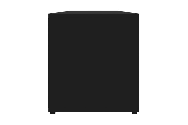 TV-taso musta 120x34x37 cm lastulevy - Musta - Huonekalut - TV- & Mediakalusteet - Tv taso & Mediataso