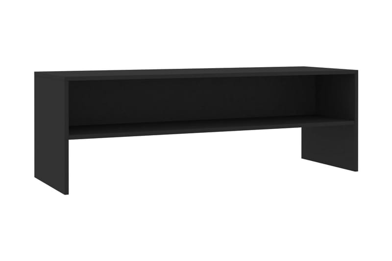 TV-taso musta 120x40x40 cm lastulevy - Musta - Huonekalut - TV- & Mediakalusteet - Tv taso & Mediataso