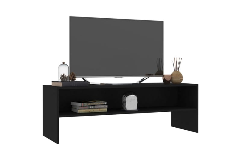 TV-taso musta 120x40x40 cm lastulevy - Musta - Huonekalut - TV- & Mediakalusteet - Tv taso & Mediataso