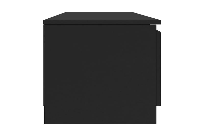 TV-taso musta 140x40x35,5 cm lastulevy - Musta - Huonekalut - TV- & Mediakalusteet - Tv taso & Mediataso