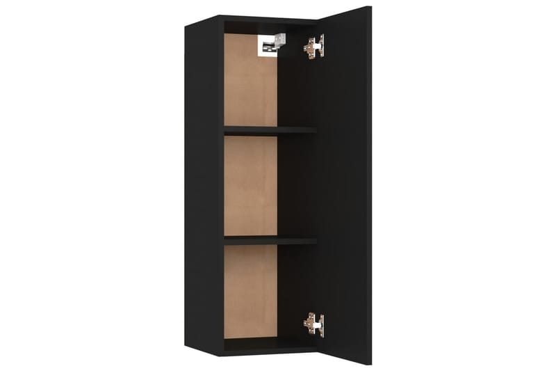 TV-taso musta 30,5x30x90 cm lastulevy - Huonekalut - TV- & Mediakalusteet - Tv taso & Mediataso