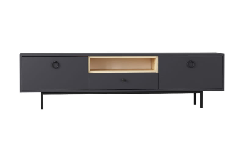 TV-taso Naturelia 180 cm - Antrasiitti - Huonekalut - TV- & Mediakalusteet - Tv taso & Mediataso