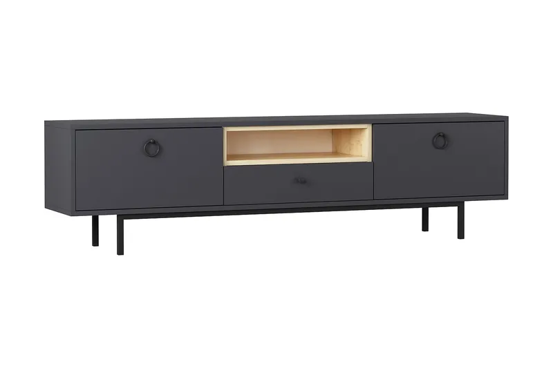 TV-taso Naturelia 180 cm, Antrasiitti