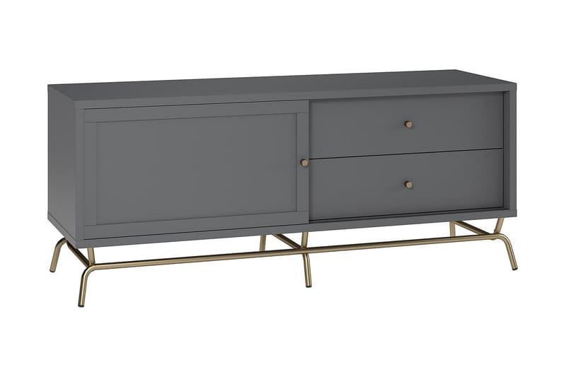 TV-taso Nova 150x48 cm Grafiitinharmaa, CosmoLiving