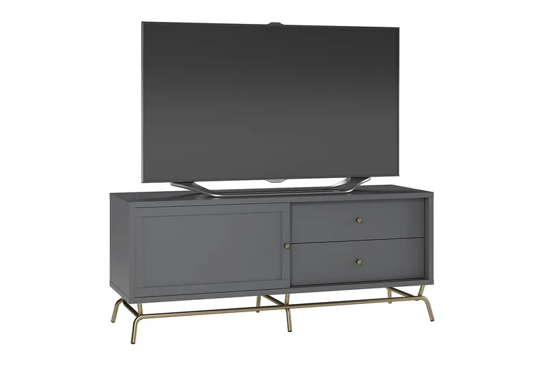 TV-taso Nova 150x48 cm Grafiitinharmaa - Huonekalut - TV- & Mediakalusteet - Tv taso & Mediataso