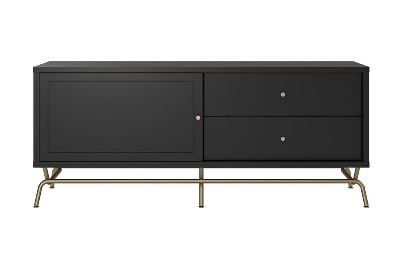 TV-taso Nova 150x50 cm Musta - CosmoLiving - Huonekalut - TV- & Mediakalusteet - Tv taso & Mediataso