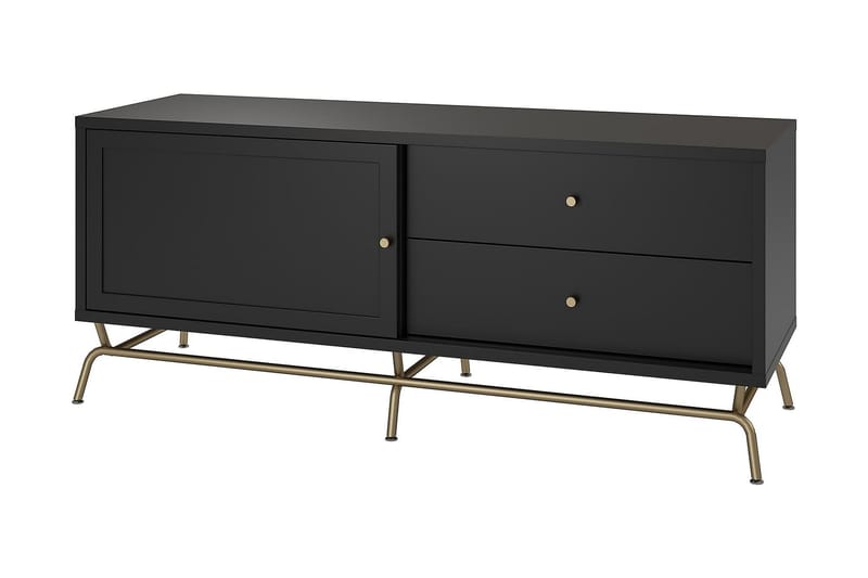 TV-taso Nova 150x50 cm Musta - CosmoLiving - Huonekalut - TV- & Mediakalusteet - Tv taso & Mediataso