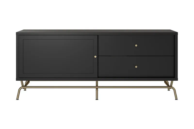 TV-taso Nova 150x50 cm Musta - Huonekalut - TV- & Mediakalusteet - Tv taso & Mediataso