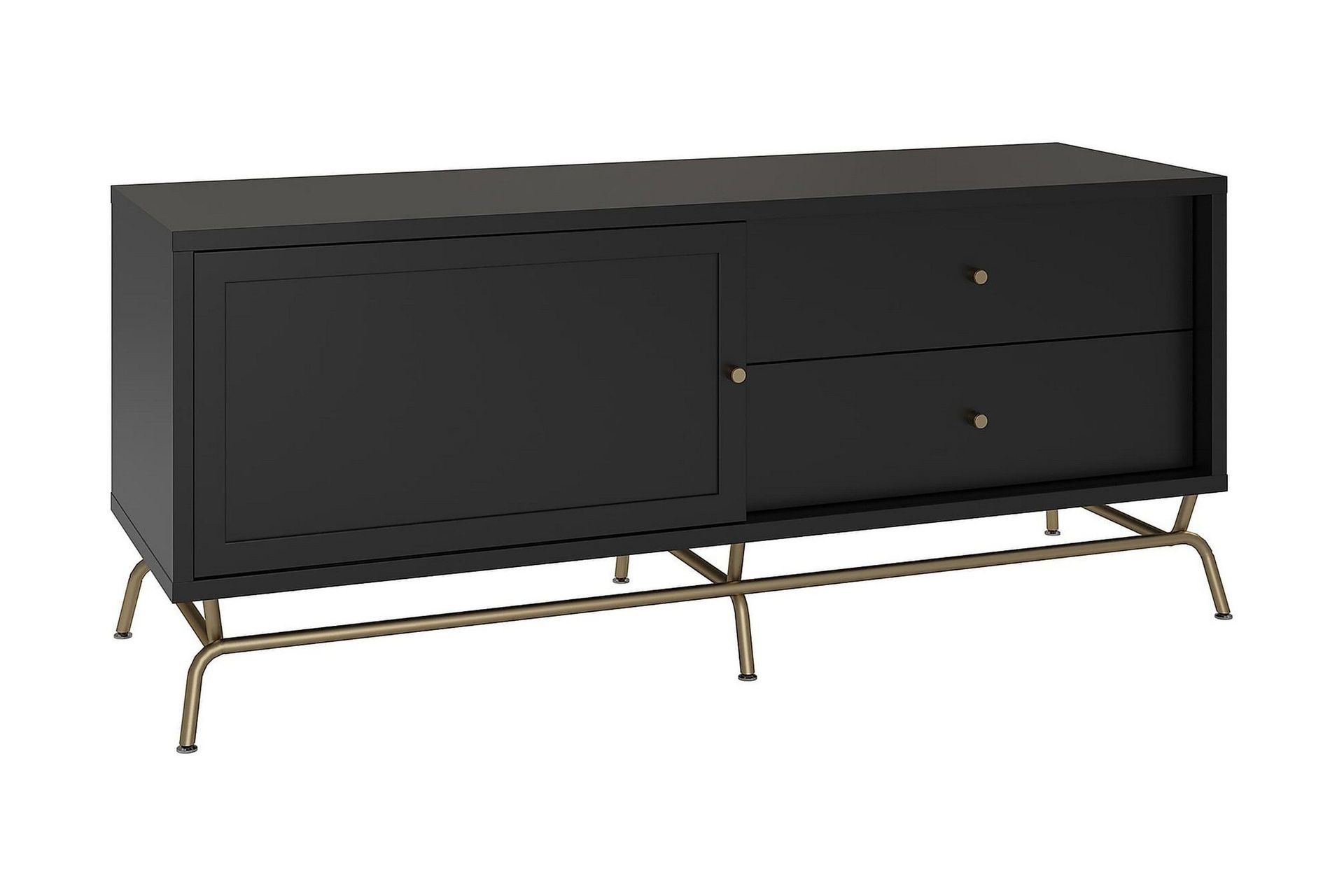 TV-taso Nova 150x50 cm Musta -
