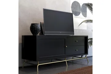 TV-taso Nova 150x50 cm Musta - Huonekalut - TV- & Mediakalusteet - Tv taso & Mediataso